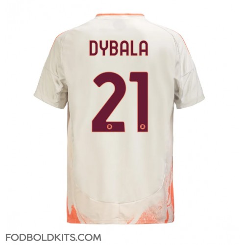 AS Roma Paulo Dybala #21 Udebanetrøje 2024-25 Kortærmet